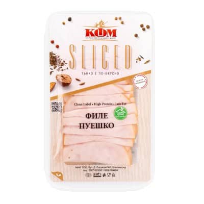 Пуешко филе КФМ слайс 120 гр