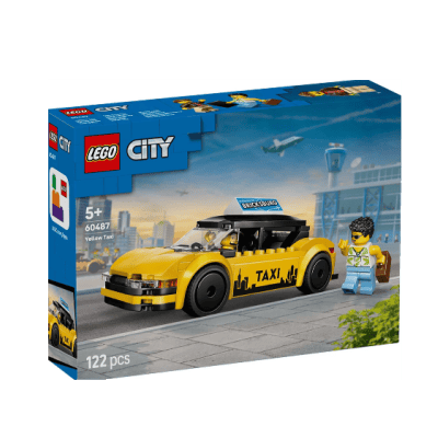 Lego city 60487  жълто такси