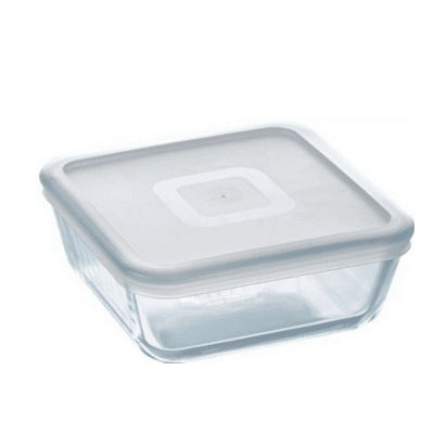 Pyrex tава с капак 20x20х7 2л бор.стъкло