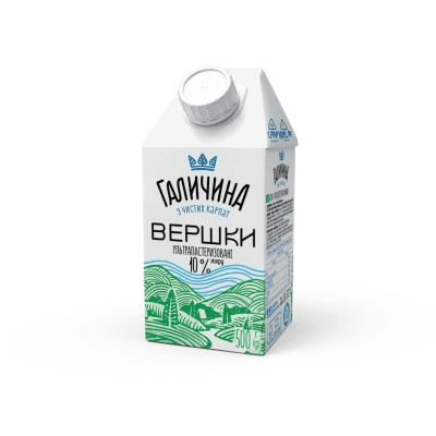 Сметана (сливки) 10% 200гр
