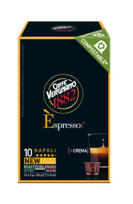 Nespresso съвместими капсули Vergnano Napoli 10 бр 