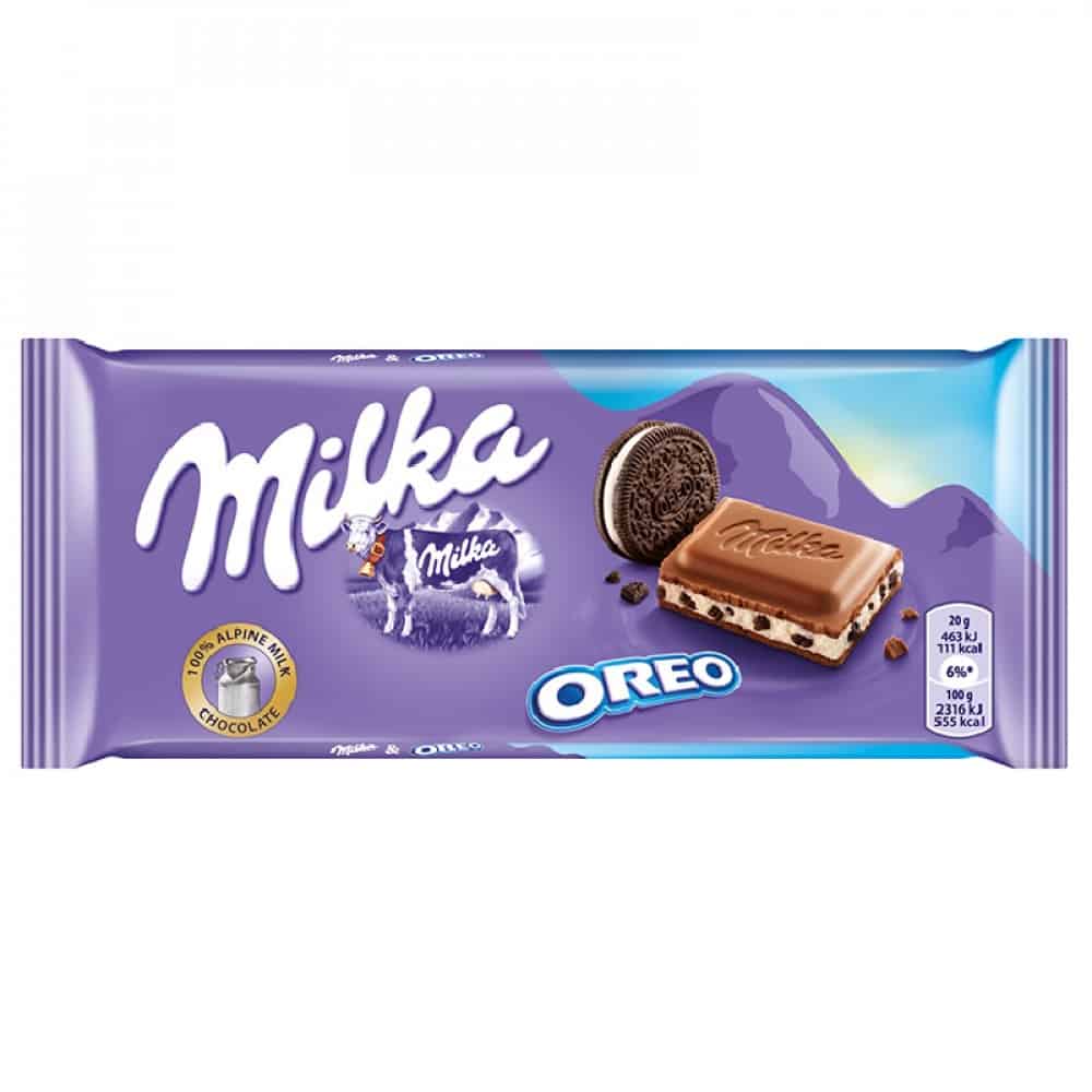 Шоколад Milka Oreo 100гр