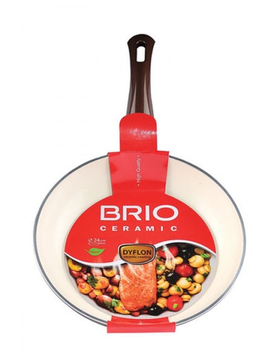 Тиган Brio Керамик индукц.дълбок 24см