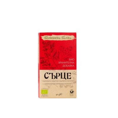 Био добавка балк.билки за сърце 40гр