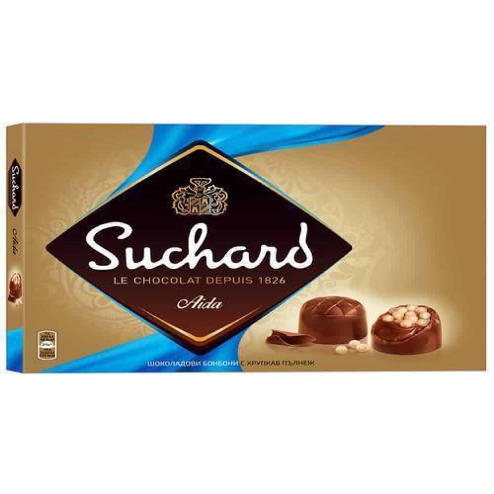 Шоколадови Бонбони Suchard Аида 252гр