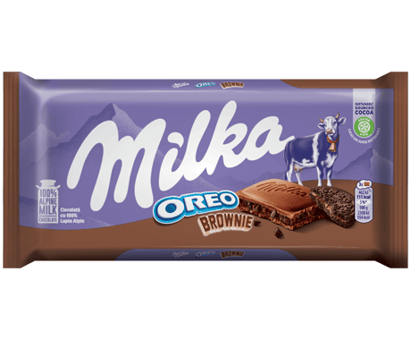 Шоколад Milka Оreo Brownie 100 гр