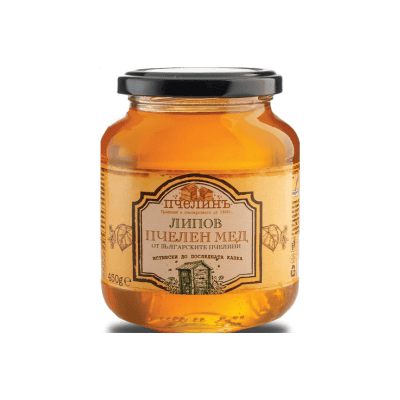 Липов пчелен мед Пчелинъ 450 гр