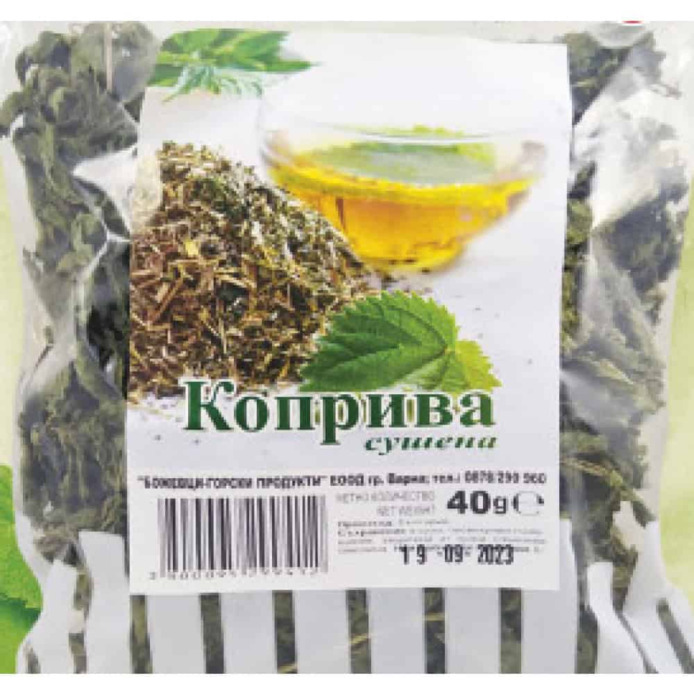 Сушена коприва 40 гр