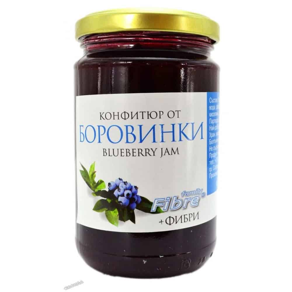 Конфитюр от боровинки с фибри 340гр 