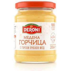 Горчица Deroni медена 200 гр