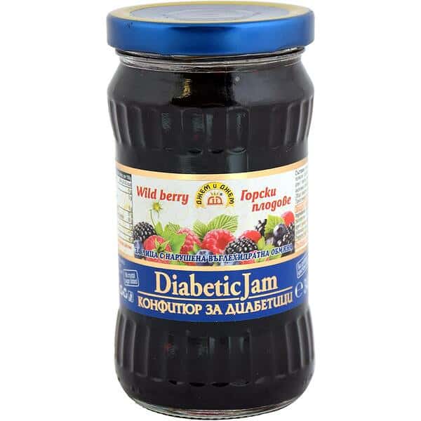 Конфитюр Джем и Джем без захар г.пл.340 г 