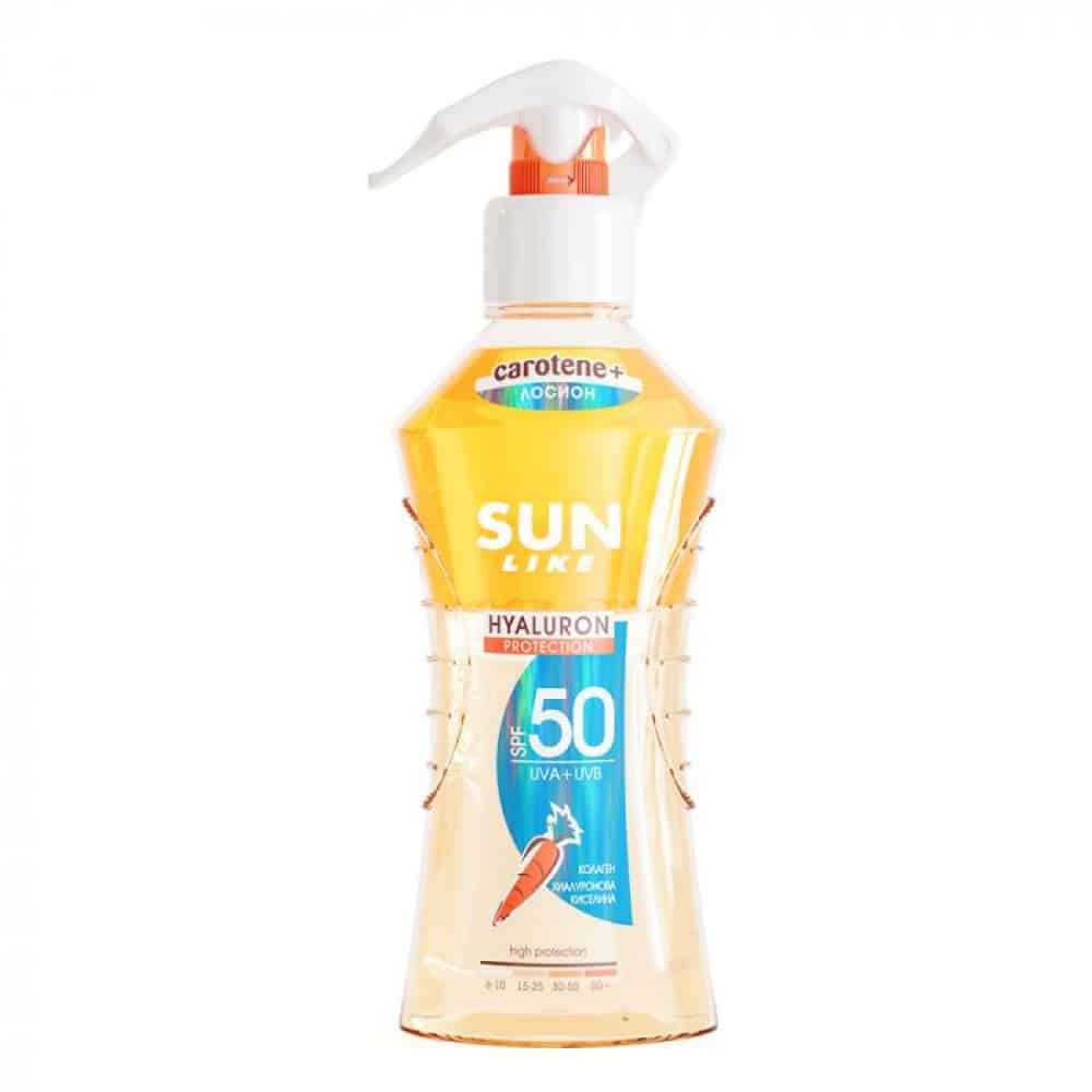 Лосион слънцез. Sun Like двуф. SPF50 200мл