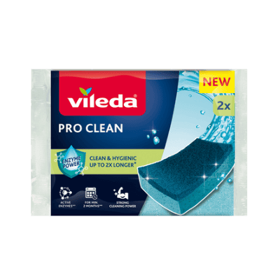 Vileda Pro Clean кухн.гъба 2бр