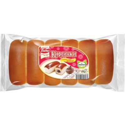 Кифлички Тимс със шоколад 250 гр