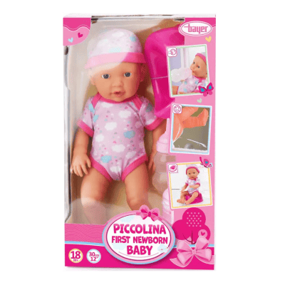 Кукла piccolina new born baby пишкаща 