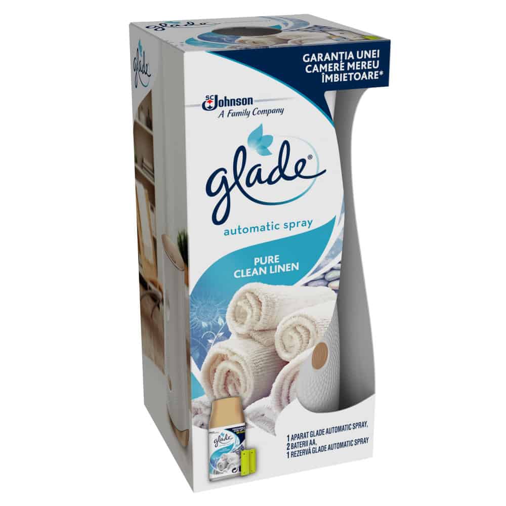 Аром.Glade Clean аутоматик дозатор 269 мл