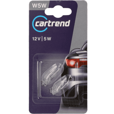 Крушка габарит без цокъл 12v/w5w-w2 2бр