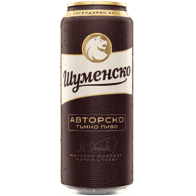 Шуменско Авторско тъмно пиво кен 0.5л