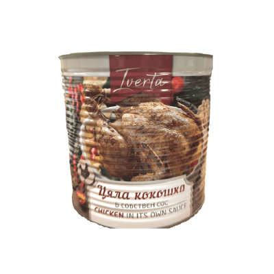 Цяла кокошка в собс.сос Iverta 2,6кг