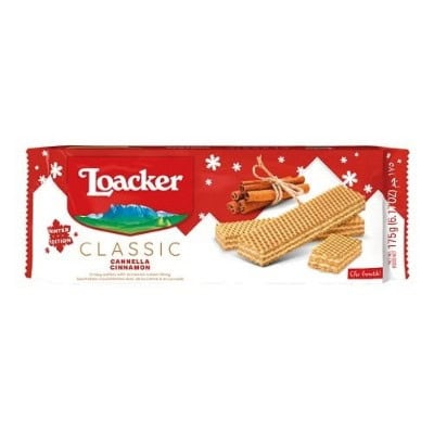 Вафли Loacker с канела 175гр