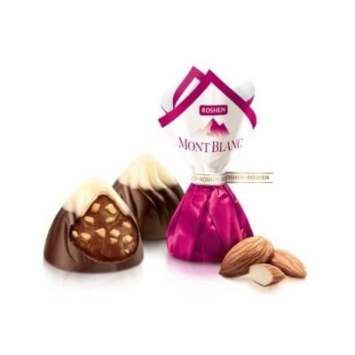 Бонбони рошен мон блан трош.бадем 