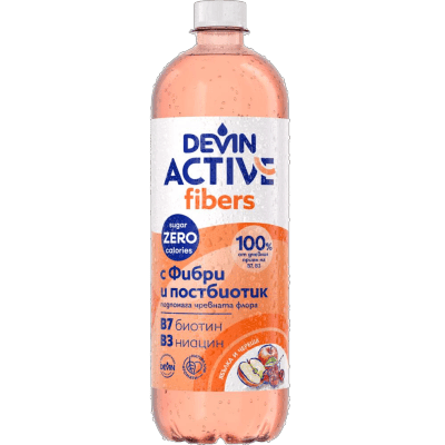 Devin active фибри ябълка&череша 750мл