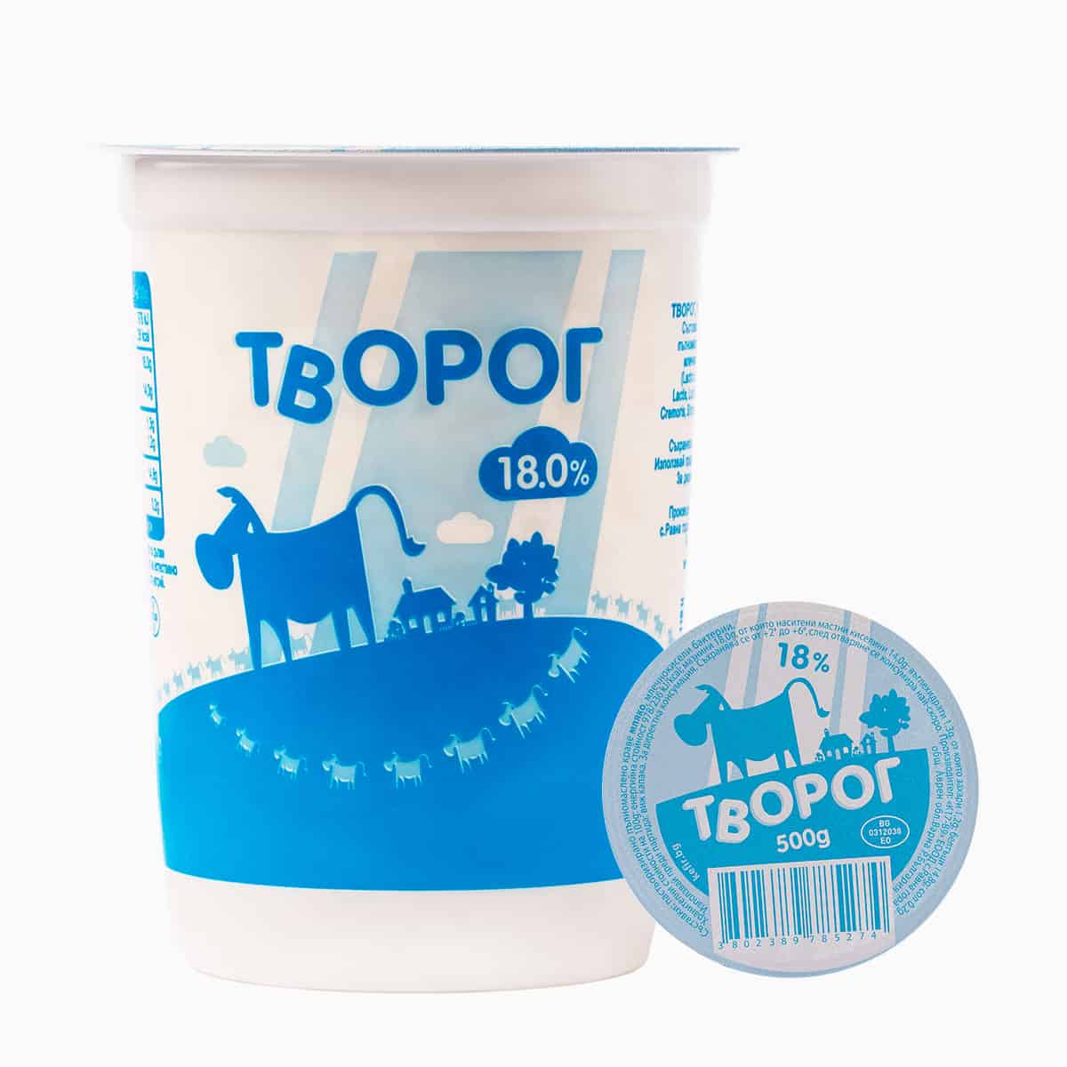 Творог 18% 500 гр