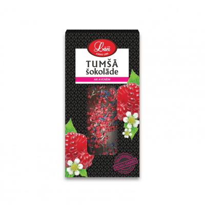 Шоколад тъмен с малини 80гр