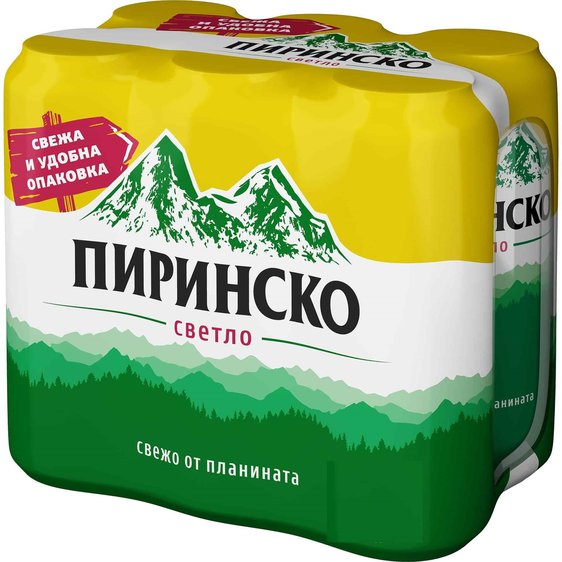 Бира Пиринско кен 0.5л 5+1