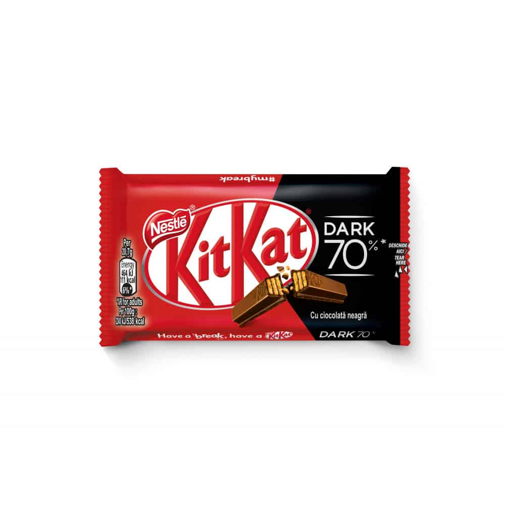 Десерт Kit Kat Dark 4 Finger 70% 41.5гр