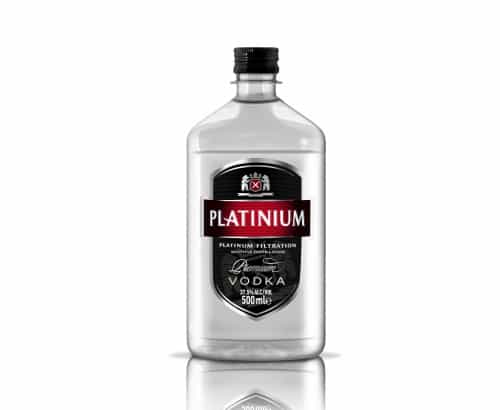 Водка Platinum 0.5л