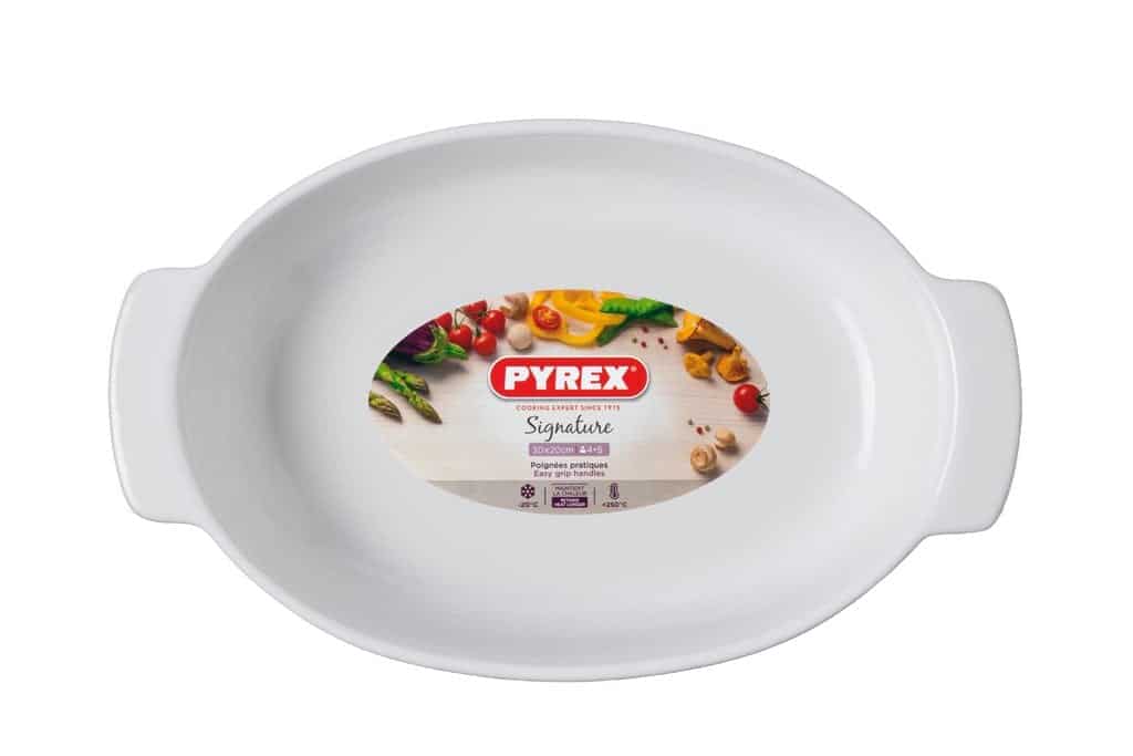 Тава Pyrex овал керамика с дръжки 2,1л