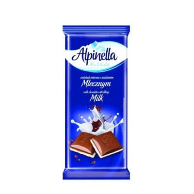 Ш-д алпинела млечен пълнеж 100гр