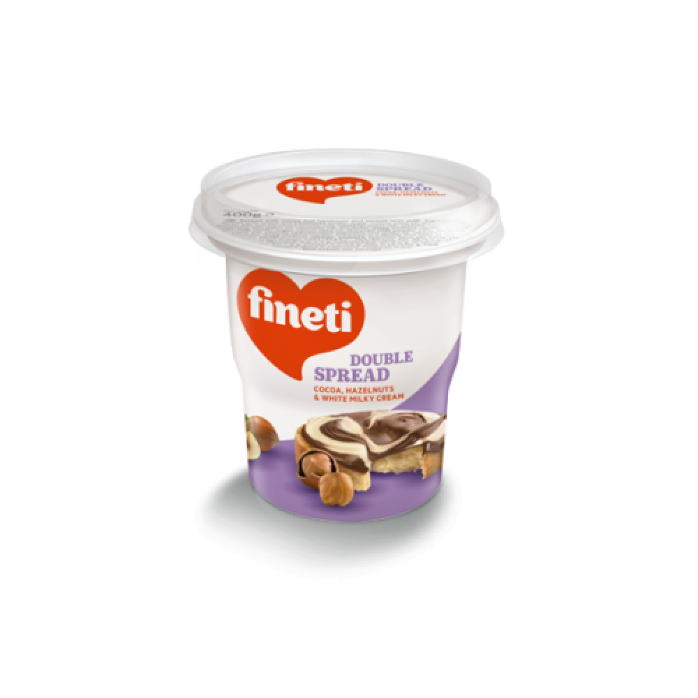 Течен Шоколад Finetti Двуцветен 380гр