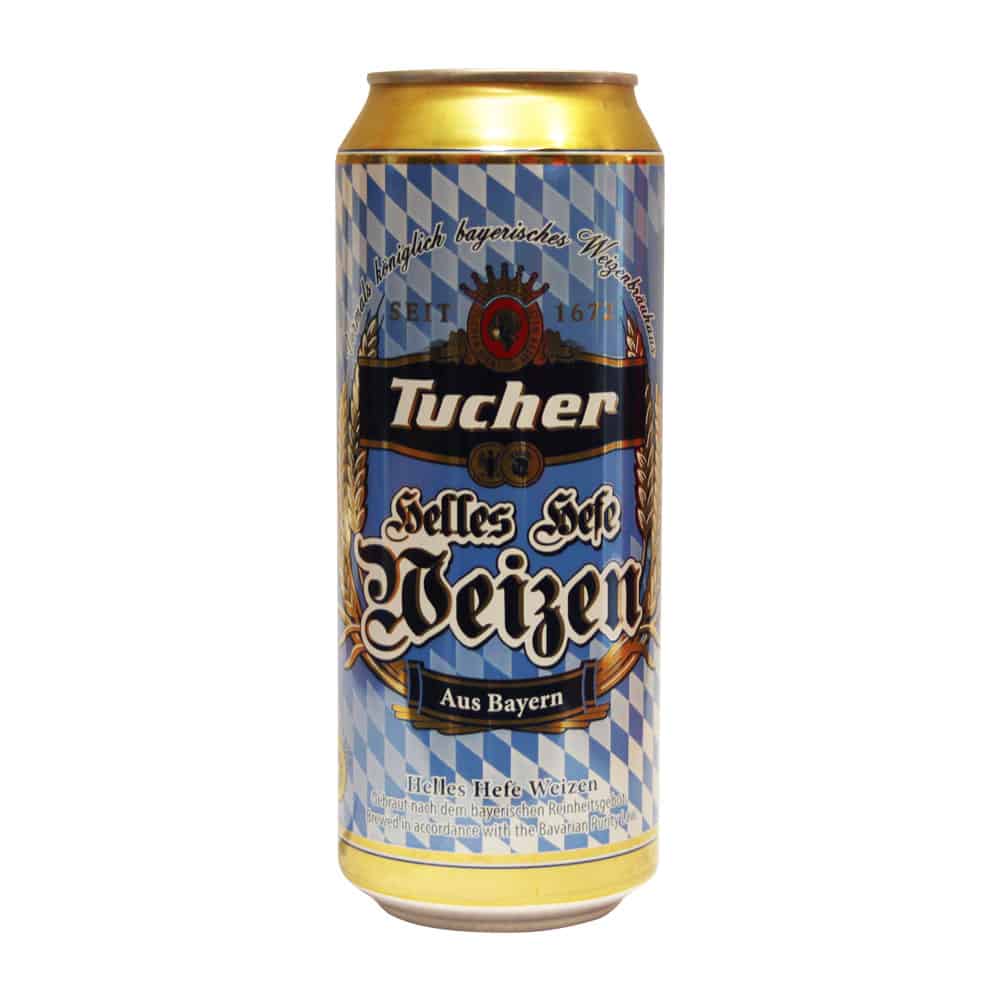 Бира Tucher Hefeweizen кен 0.5л