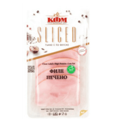 Печено свинско филе в слайс КФМ 120гр