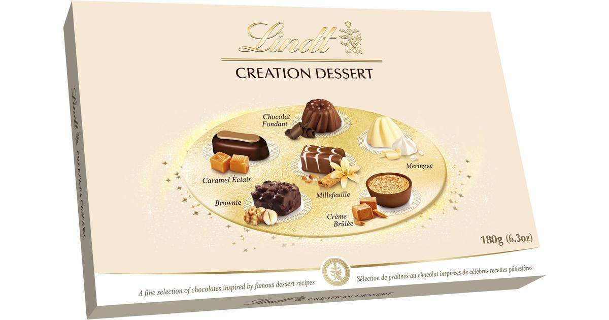 Шоколад. бон. Lindt Creation Desert 173гр