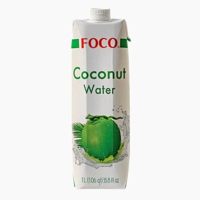 Кокосова вода foco pure 1л