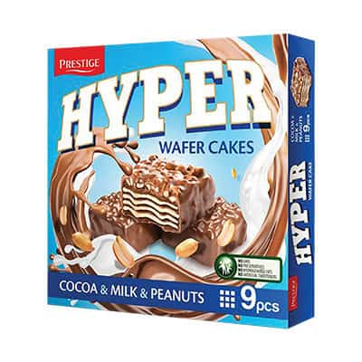 Вафлена торта Хипер мляко 167гр 