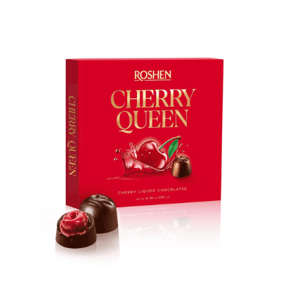 Шоколадови бонбони Cherry Queen 192 гр