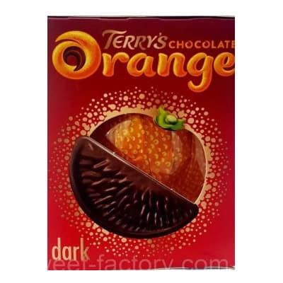 Шоколад Terry's портокал Dark  157 гр