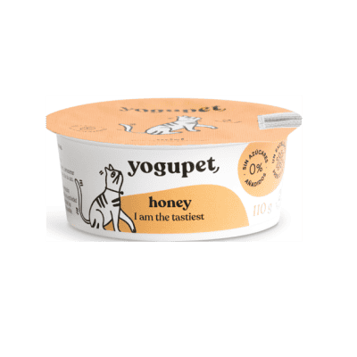 Йогурт с мед за котки yogupet 110гр