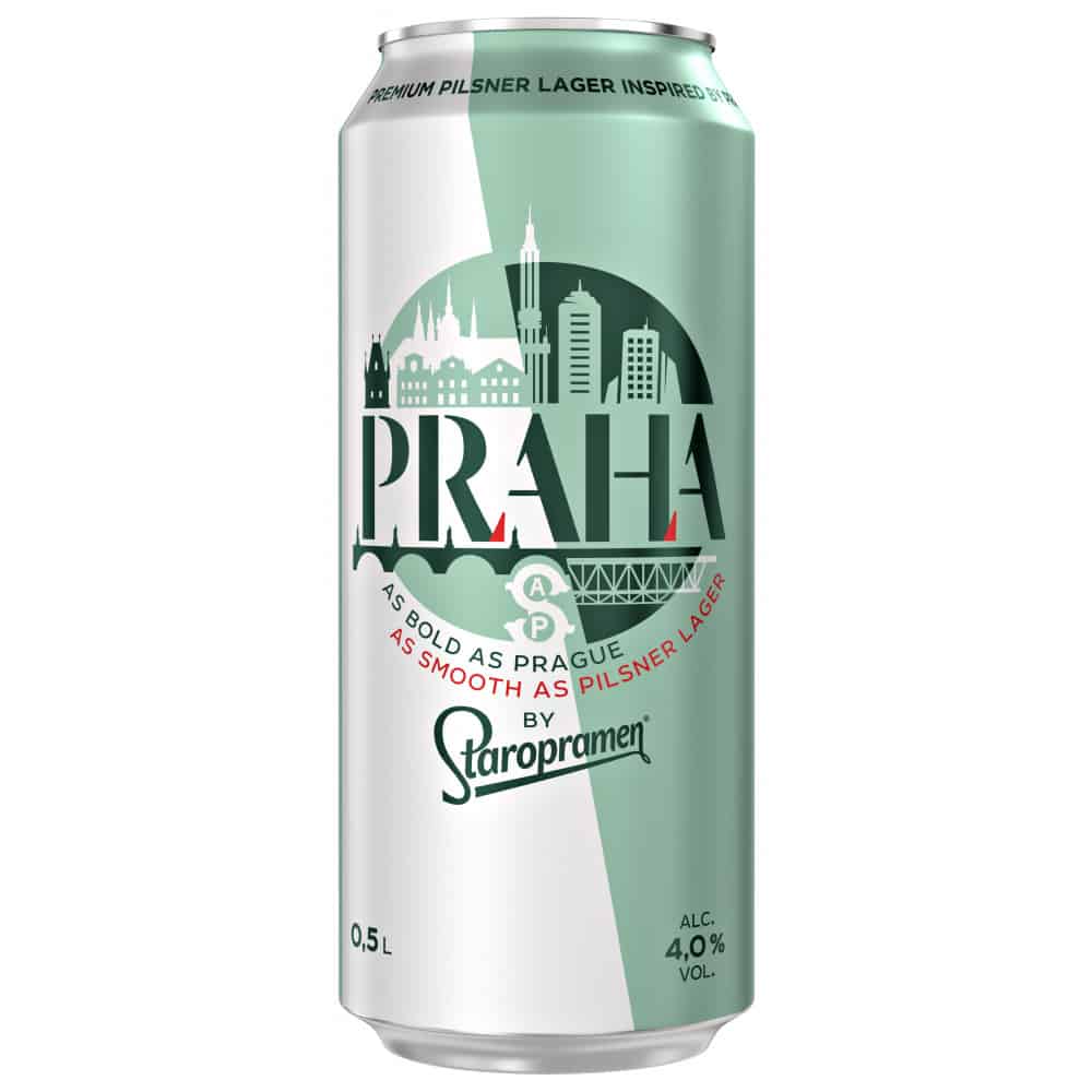 Бира Staropramen Praha кен 0.5л