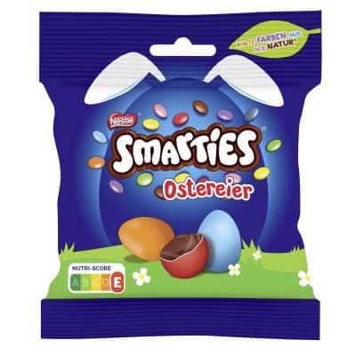 Мини шоколадови яйца Smarties 80гр