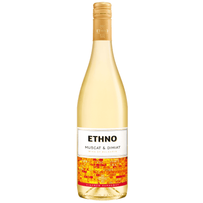 Бяло вино Ethno Мускат и Димят 750мл