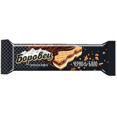 Вафла Боровец черно и бяло 30 гр