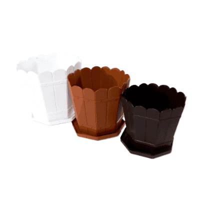 Саксия 8л 26/32см рустика