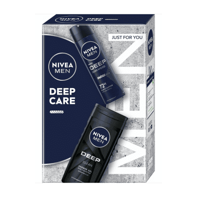 Подаръчен комплект Nivea Men Deep Care