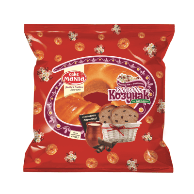 Хасковски козунак с шоколад 400гр