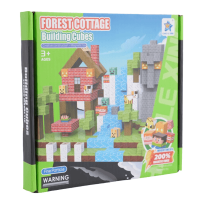 Магнитни блокчета forest cottage 100ч